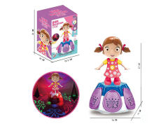 B/O universal Girl W/L_M toys