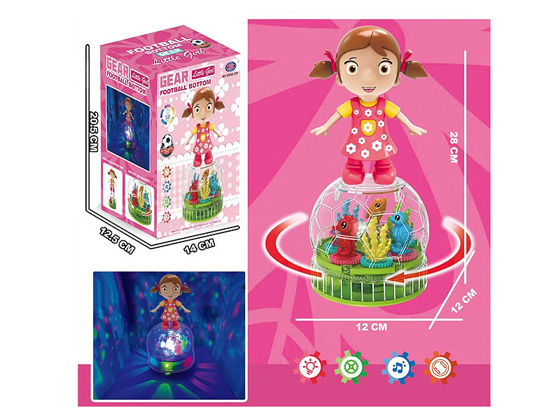 B/O universal Girl W/L_M toys