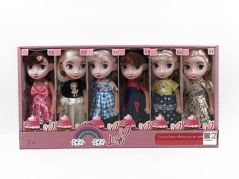 8.5inch Empty Body Doll W/M(6in1) toys