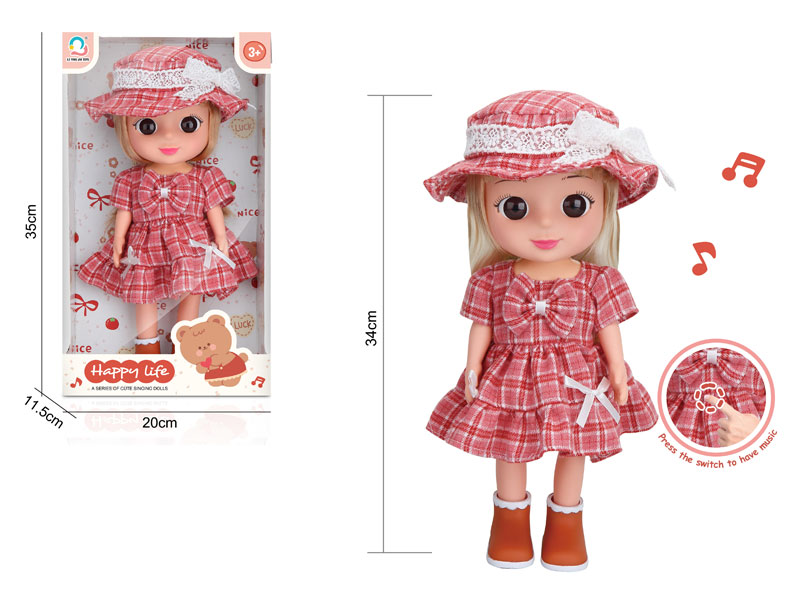 34CM Moppet W/M toys