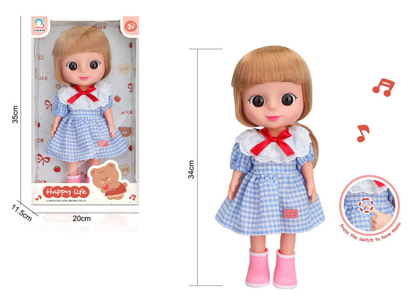 34CM Moppet W/M toys