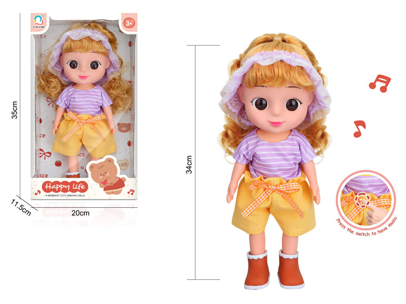 34CM Moppet W/M toys