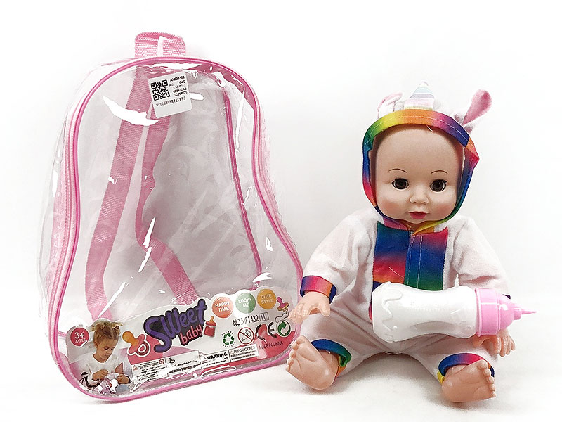 14inch Empty Body Doll Set W/IC toys