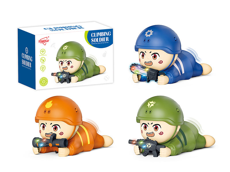 B/O Climb Doll W/L_M(3S) toys