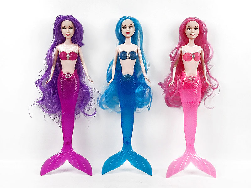 11.5inch Solid Body Mermaid W/L(3C) toys
