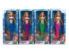 11.5inch Solid Body Mermaid W/L(4C) toys