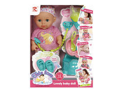12inch Moppet Set W/IC toys