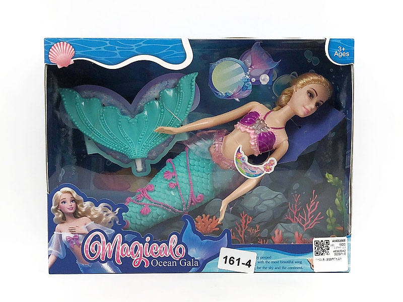 11inch Solid Body Mermaid Set W/L_M toys