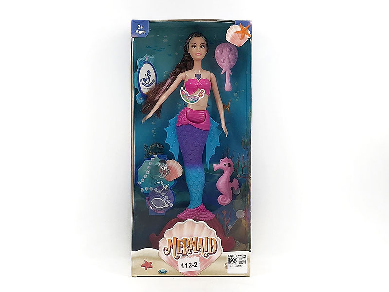 11inch Solid Body Mermaid Set W/L_M toys