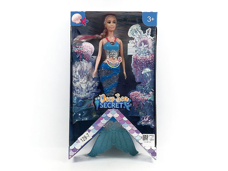 11inch Solid Body Mermaid  W/L_M toys
