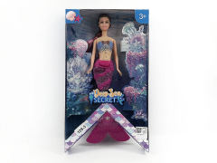 11inch Solid Body Mermaid W/L_M toys
