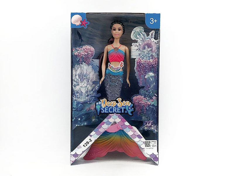 11inch Solid Body Mermaid W/L_M toys
