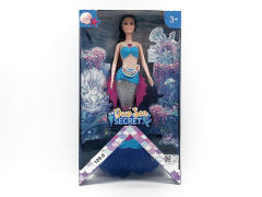 11inch Solid Body Mermaid W/L_M toys