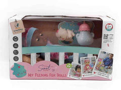 11寸黑皮肤娃娃套装带IC（2色）