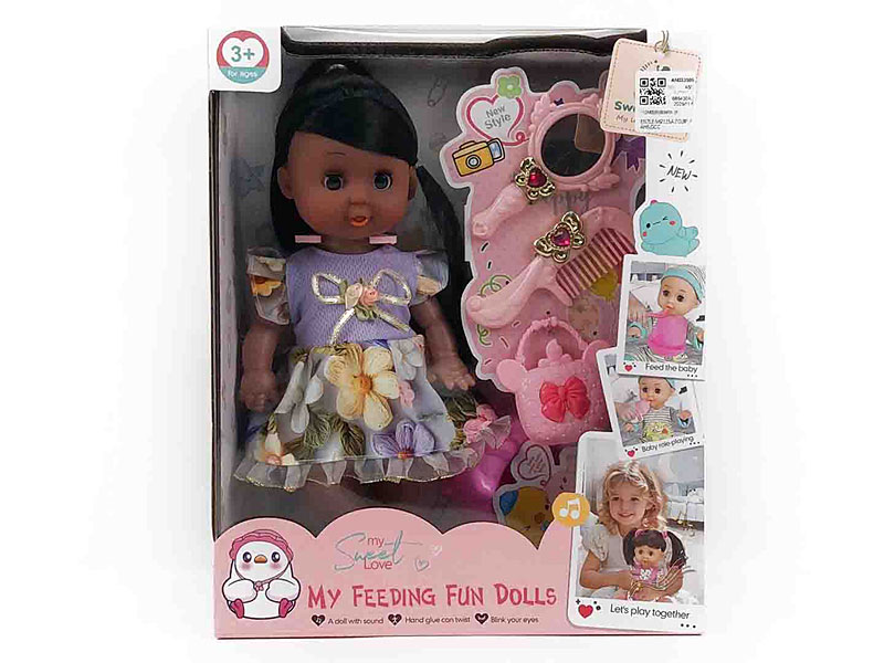 11inch Doll Set W/M(2C) toys