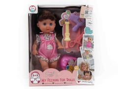 11inch Doll Set W/M(2C) toys