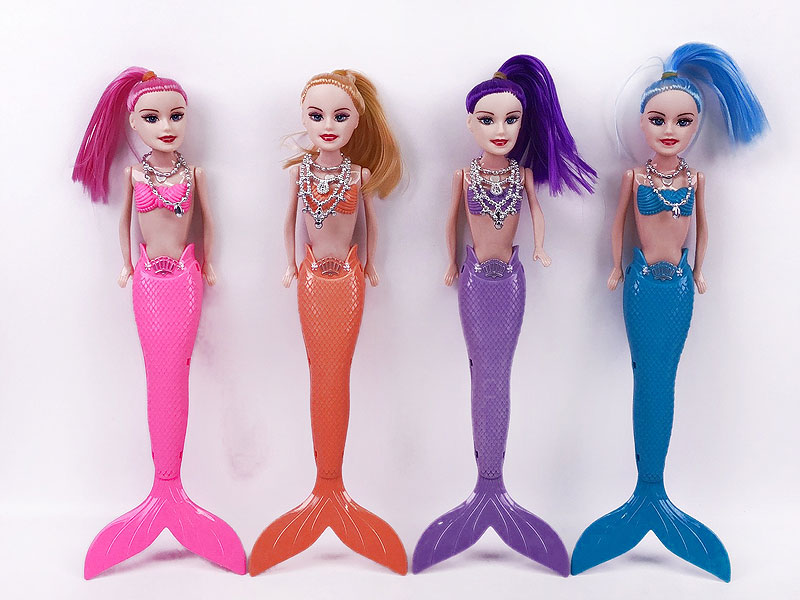 29CM Solid Body Mermaid W/L(4C) toys
