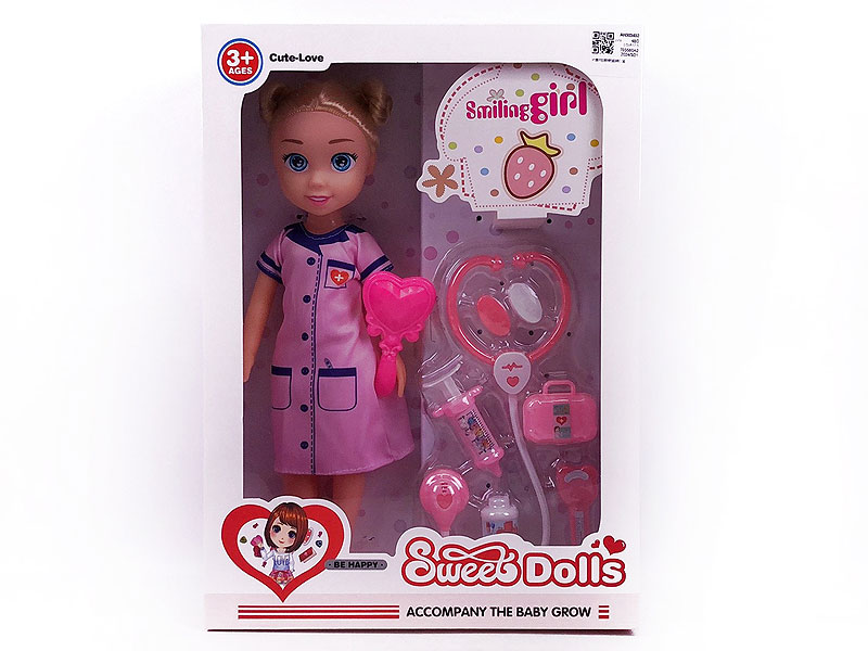 14inch Doll Set W/IC(3S) toys