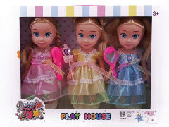 10inch Doll Set W/IC(3in1) toys