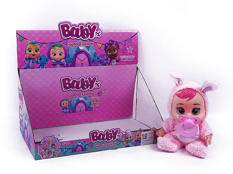 8inch Empty Body Crying Baby W/IC(6in1) toys