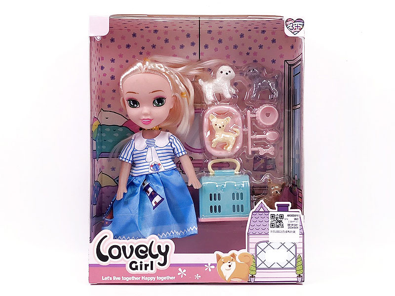 9inch Empty Body Doll Set W/M(6S) toys