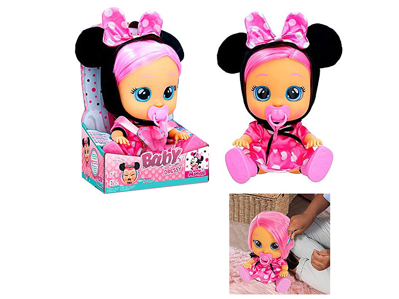 14inch Crying Baby Set W/IC toys