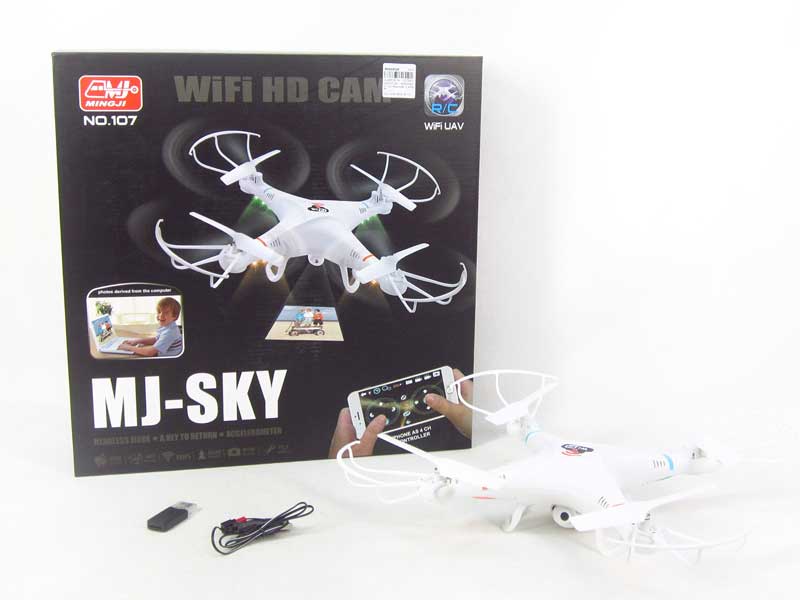 R/C 4Axis Drone W/Camera toys