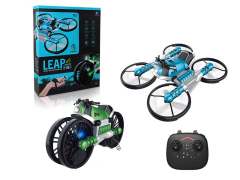 2.4G R/C Four Axis Vehicle Of Morphing Motorcycle(2C) toys