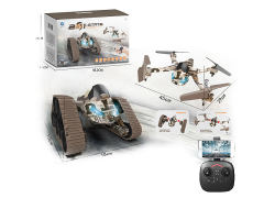 2.4G R/C Land To Air Four Axis Vehicle toys