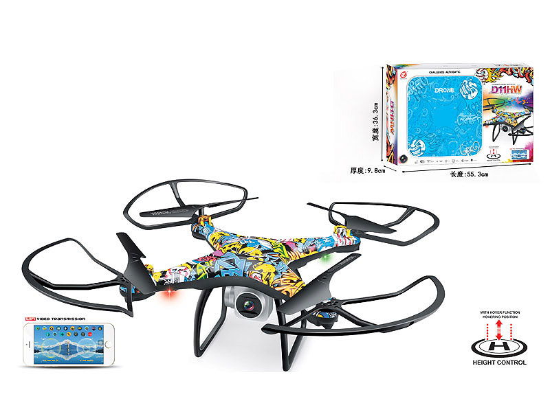 2.4G R/C 4Axis Drone 6Ways W/Charge toys