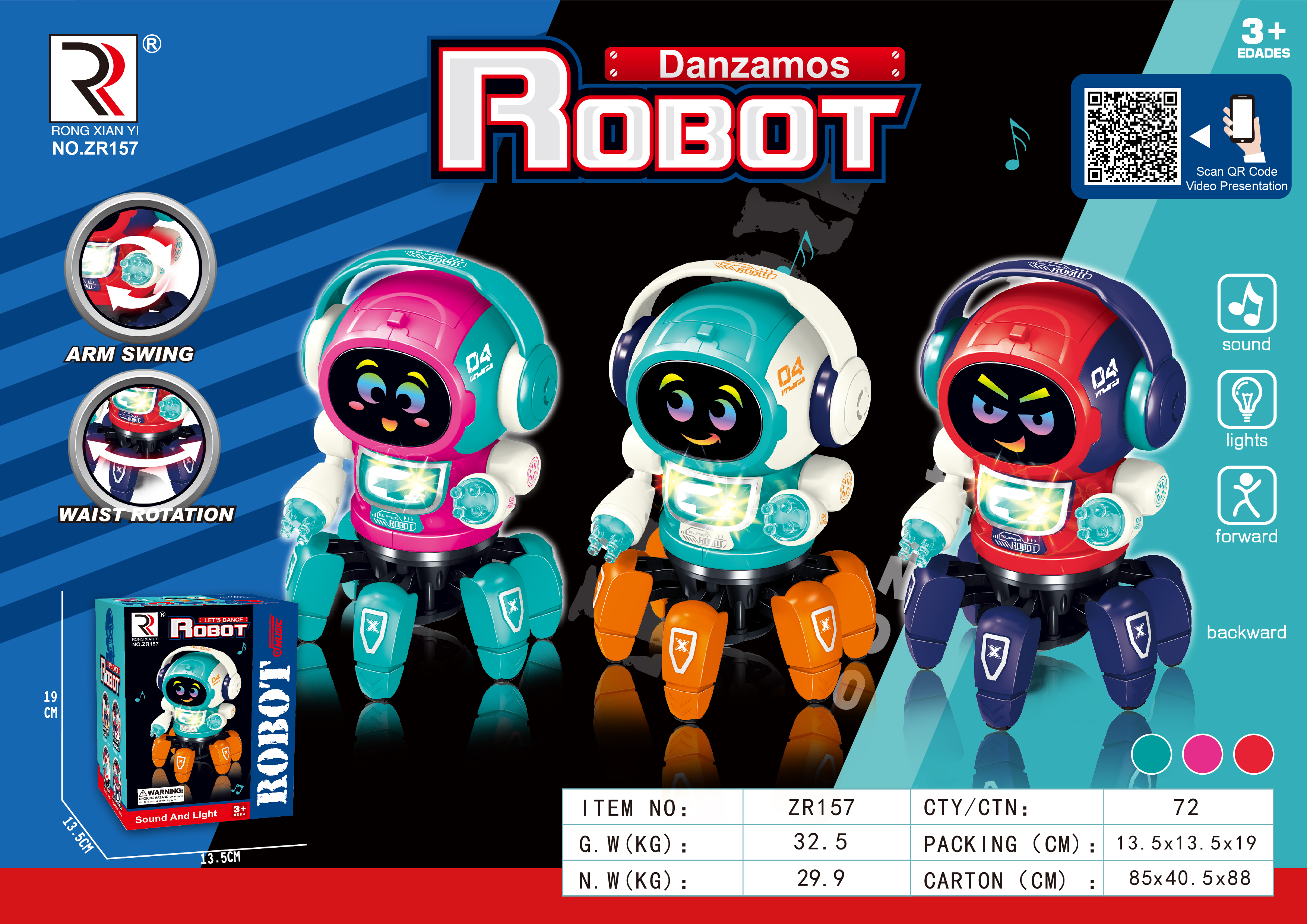 B/O Robot(3C) toys