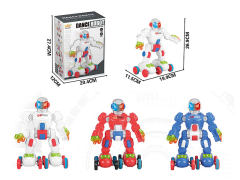 B/O Stunt Robot W/L(3C) toys