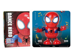 B/O Dancing Spider Man Robot W/L_M toys