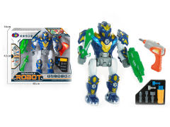 B/O Diy Robot W/L_M toys