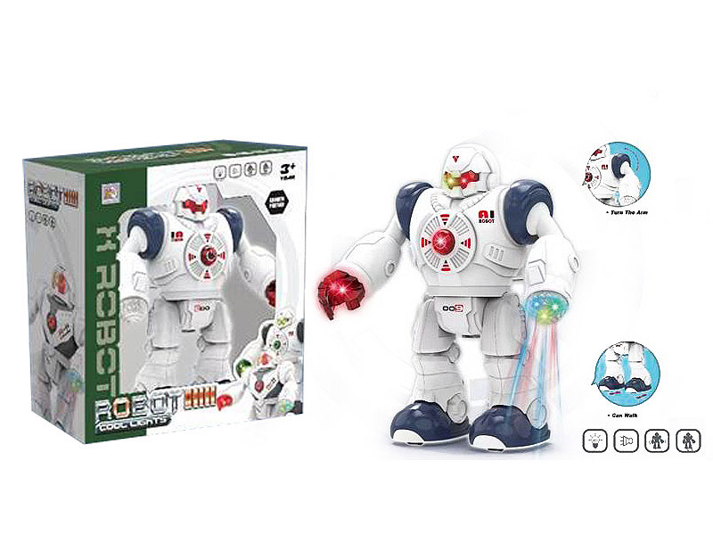 B/O Robot W/L_M(2C) toys