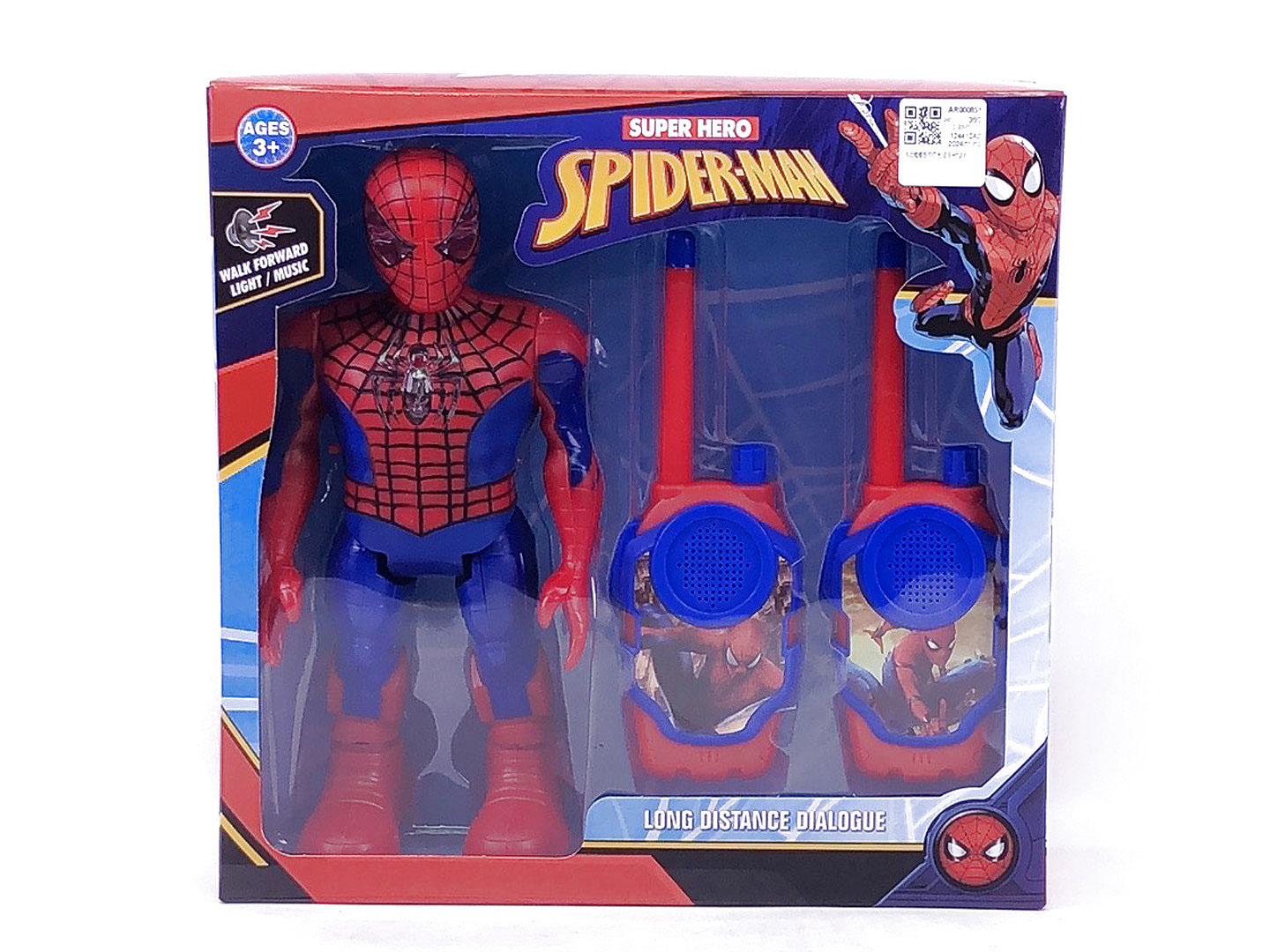 B/O Spider Man W/L_M & Walkie Talkie toys