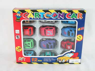 Die Cast Car Pull Back(12PCS) toys