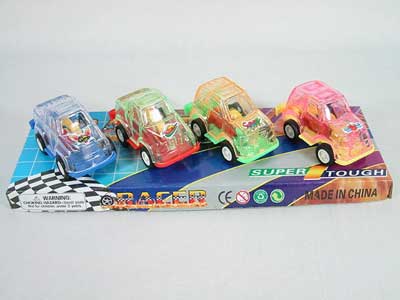 Pull Back Car(4 in 1) toys