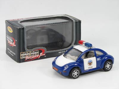 Die Cast Police Car Pull Back toys