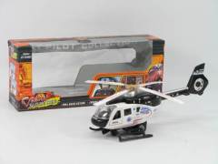Pull Back Helicopter W/IC