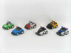 Pull Back Police Car(6in1) toys