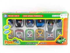 Pull Back Police Car(12in1) toys