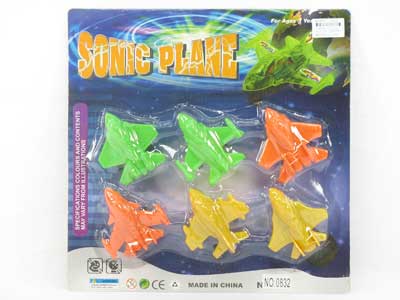 Pull Back Plane(6in1) toys