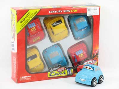 Pull Back Car(6in1) toys