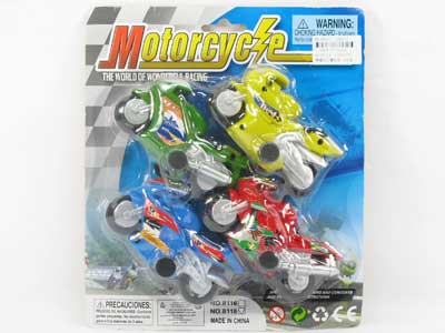 Pull Back Motorcycle(4in1) toys