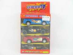 Pull Back Racing Car (4in1)