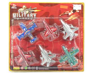 Pull Back Plane (6in1) toys