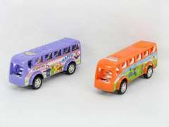 Pull Back Bus(2C) toys