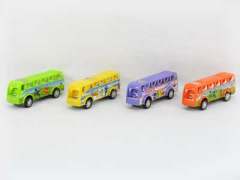 Pull Back Bus(4in1) toys