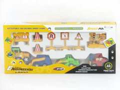 Pull Back Construction Truck toys